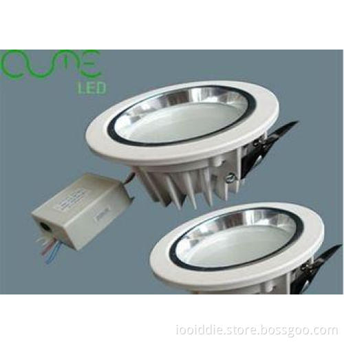 9W die-casting Aluminum dimmable led downlight 4inch white